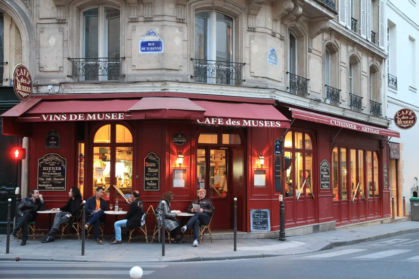 Le Café des Musées, Paris 3e